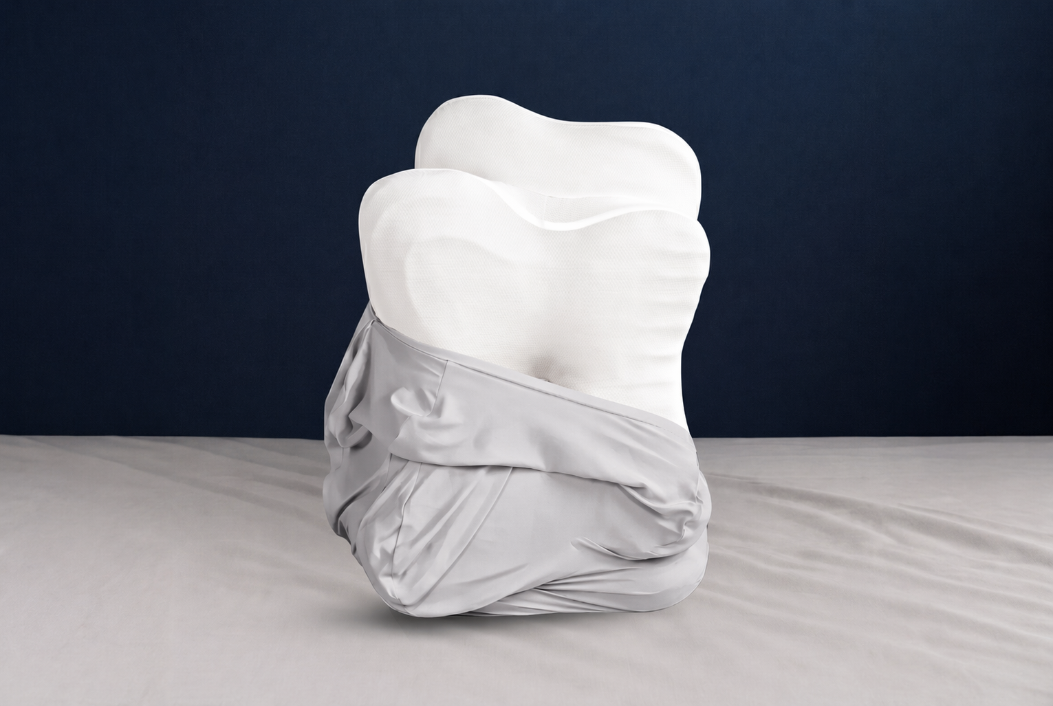 Taie d'Oreiller Papillon Cervical Coton