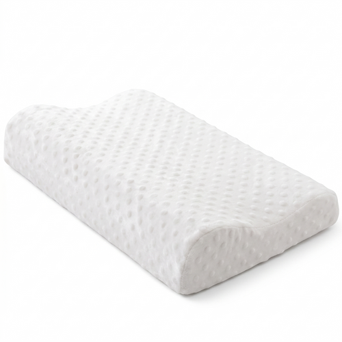 Oreiller Cervical Plat à Mémoire De Forme Nukéa – Soutien Ergonomique pour la Nuque